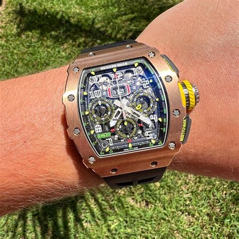 richard mille gold red|richard mille rose gold price.